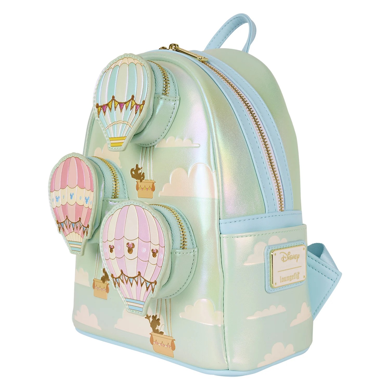 Loungefly Mickey & Friends Hot Air Balloon Mini Backpack