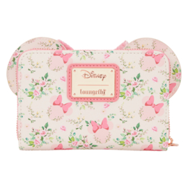 Loungefly - Disney Minnie Mouse Floral Zip Around Wallet