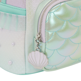 Loungefly Disney The Little Mermaid Iridescent Pearl Mini Backpack