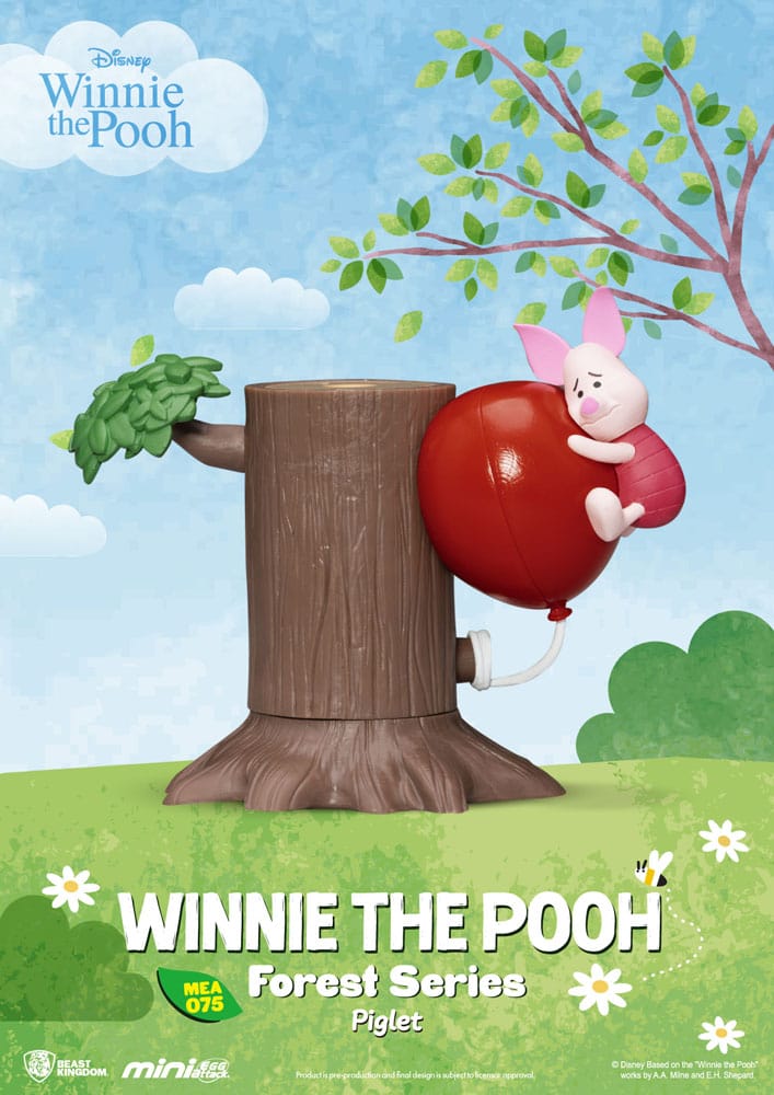 WINNIE THE POOH - Forest Series - 6 Mini Egg Attack Statuette Set 12cm