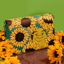 Loungefly Shrek & Donkey Sunflower Field Crossbody Bag
