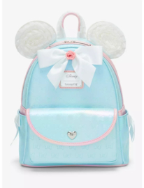 Loungefly Disney Minnie Mouse Ruffle Ears Mini Backpack