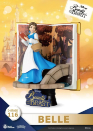 DISNEY - Belle - Statue D-Stage Book Series Diorama PVC 13cm