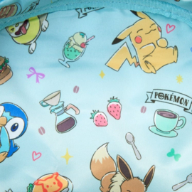 Loungefly Pokémon Cafe Checkered Print Mini Backpack