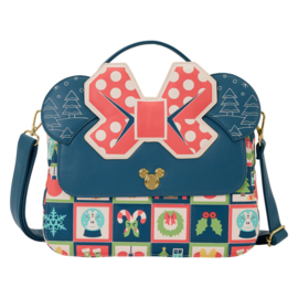 Loungefly - Disney - Minnie Mouse Holiday Crossbody Bag