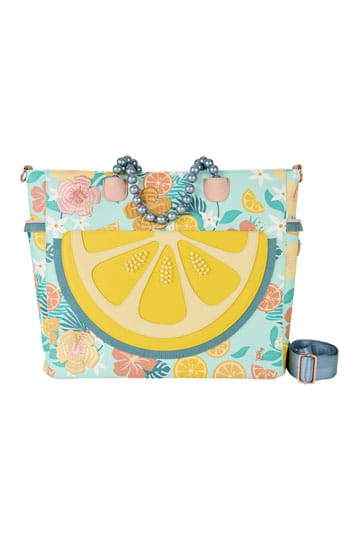 Loungefly Tropical Lemon Floral Convertible Backpack & Tote Crossbody Bag
