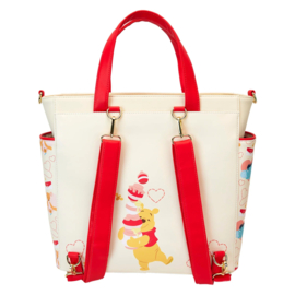 Loungefly – Disney Winnie The Pooh Love Convertible Backpack And Tote Bag