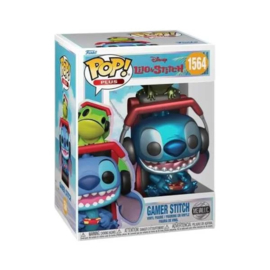 DISNEY - Lilo & Stitch - POP N° 1564 - Gamer Stitch (Metallic) **USA versie**