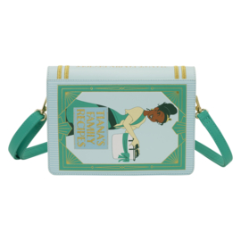 Loungefly Disney Princess Tiana Recipe Book Crossbody Bag