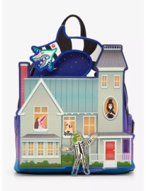 Loungefly - Beetlejuice Maitland House Glow-In-The-Dark Mini Backpack