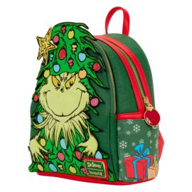 Loungefly Dr. Seuss How the Grinch Stole Christmas! Tree Light Up Plush Mini Backpack