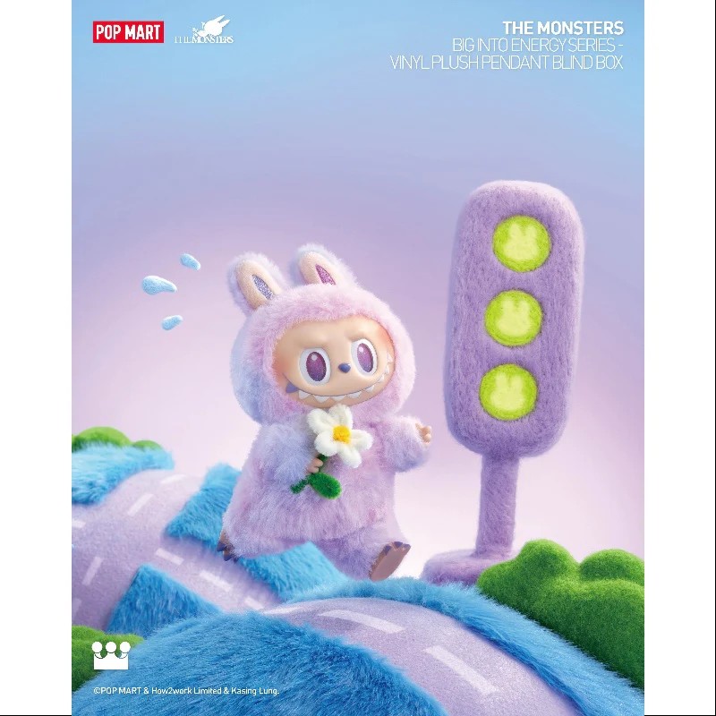 Labubu - THE MONSTERS Big into Energy Series-Vinyl Plush Pendant Blind Box