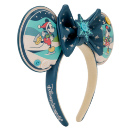 Loungefly - Disney - Mickey & Minnie Holiday Ear Headband