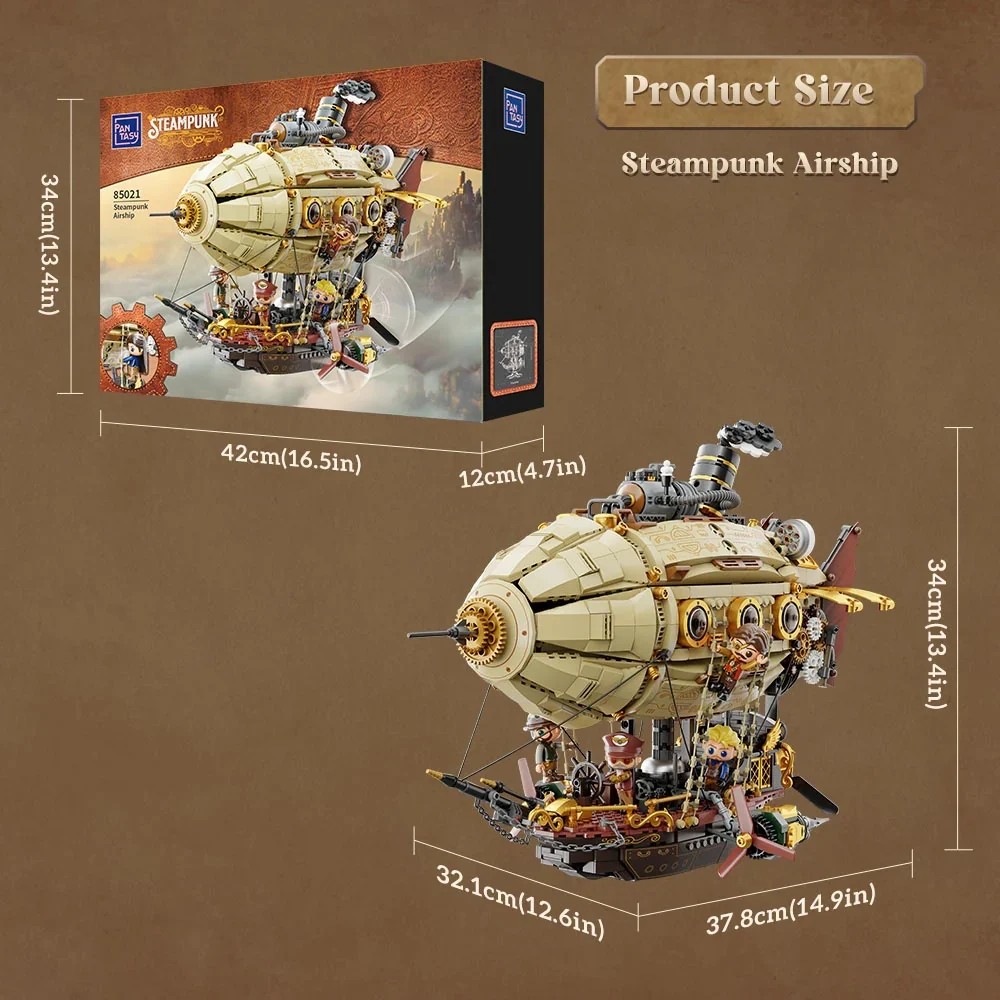 PANTASY - Steampunk Airship - Building block