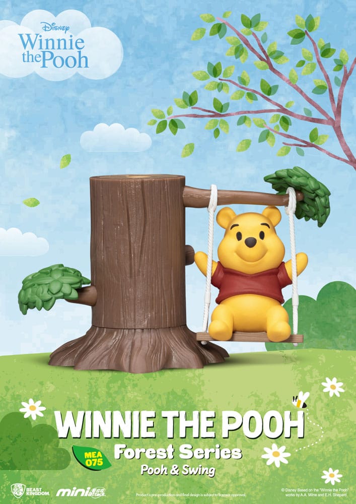 WINNIE THE POOH - Forest Series - 6 Mini Egg Attack Statuette Set 12cm