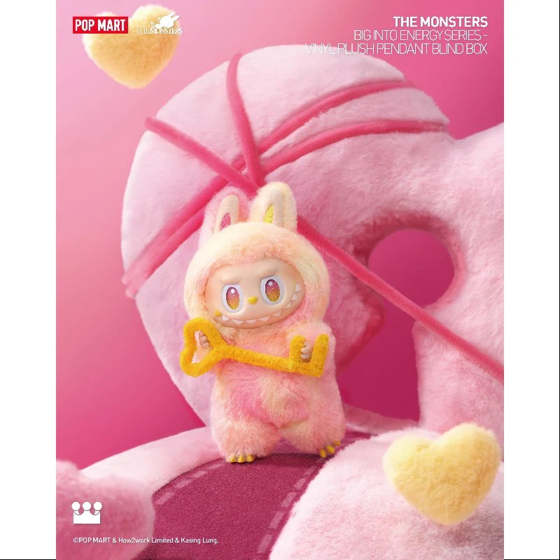 Labubu - THE MONSTERS Big into Energy Series-Vinyl Plush Pendant Blind Box