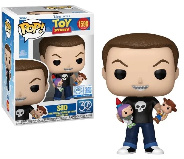 TOY STORY 30TH ANNIVERSARY - POP Disney N° 1598 - Sid - Exclusive