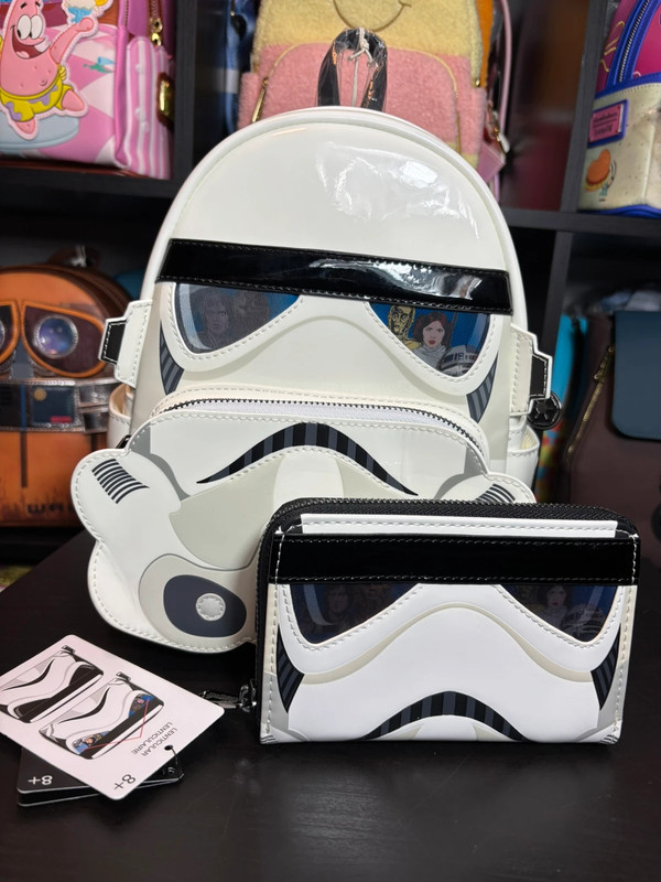 Loungefly STAR WARS - Stormtrooper - Mini Backpack & Wallet