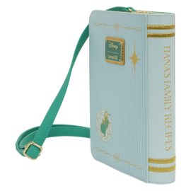 Loungefly Disney Princess Tiana Recipe Book Crossbody Bag