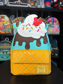 Loungefly Disney - Mickey and Minnie Sweets Ice Cream Mini Backpack