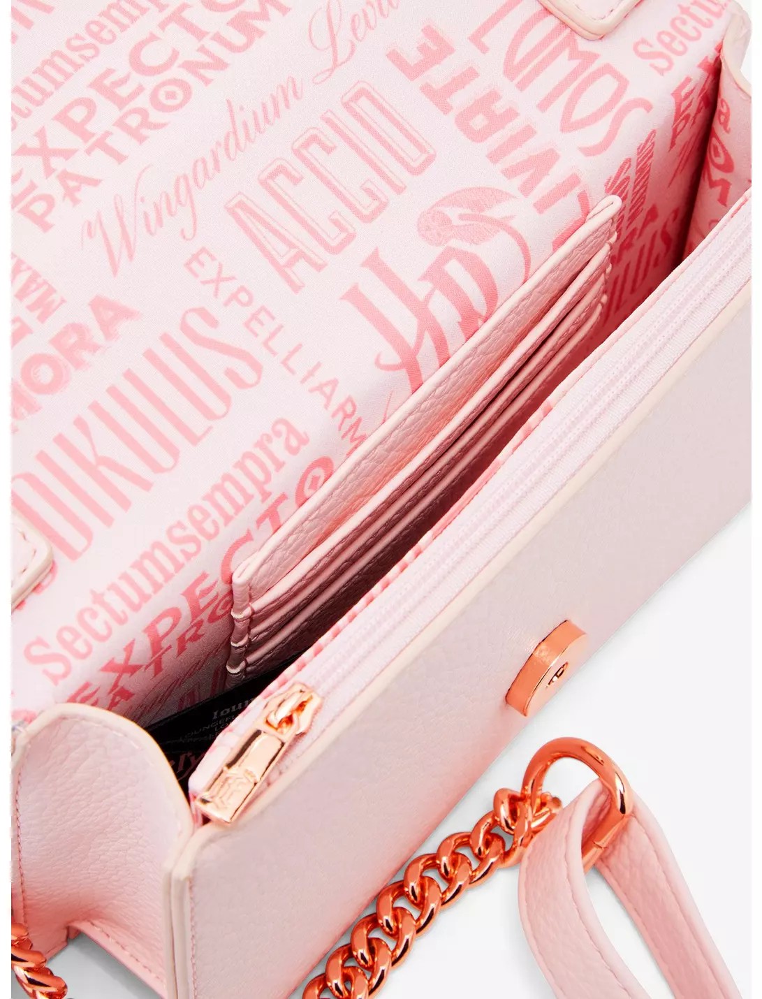 Loungefly Harry Potter Elder Wand Blush Crossbody Bag