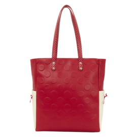 Loungefly Disney Minnie Mouse Rock the Dots Tote Bag