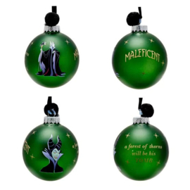 VILLAINS - Set of 7 Xmas Balls