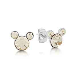 DISNEY MICKEY MOUSE - Yellow Crystal Stud