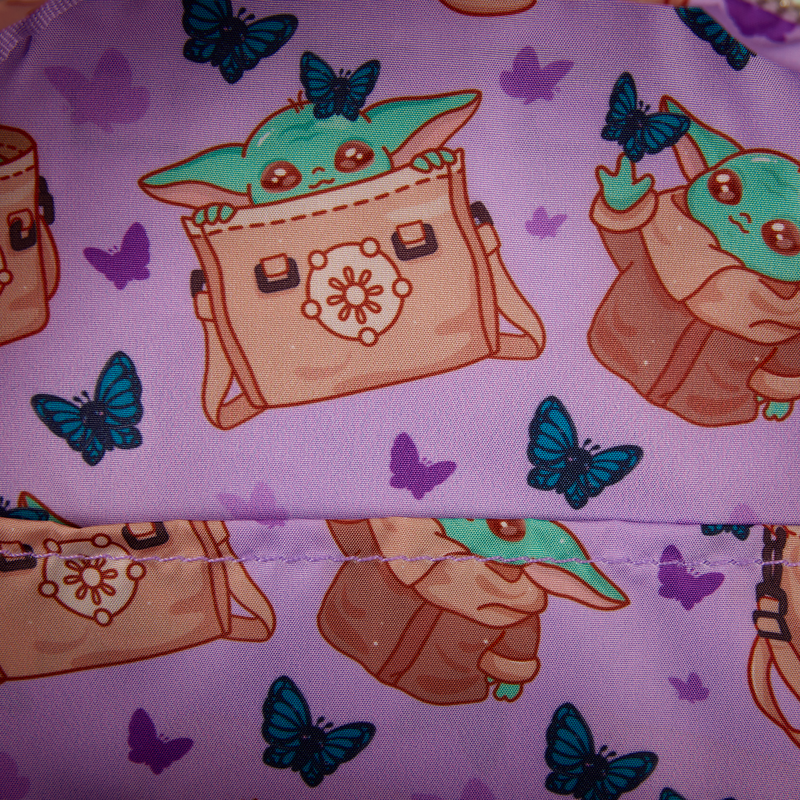 Loungefly The Mandalorian Grogu Butterfly Mini Backpack