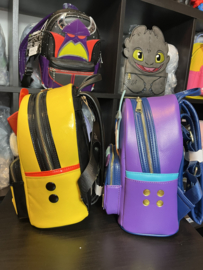 Loungefly Negaduck & Darkwin Duck Cosplay Mini Backpack exclusive bundel
