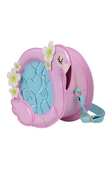 Loungefly Flamingo Pool Float Figural Crossbody Bag with Coin Bag
