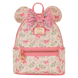 Loungefly - Disney Minnie Mouse  Floral Mini Backpack