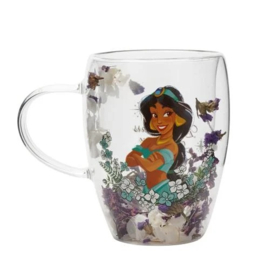 DISNEY PRINCESS - Jasmine - Glass with Dried Flowers