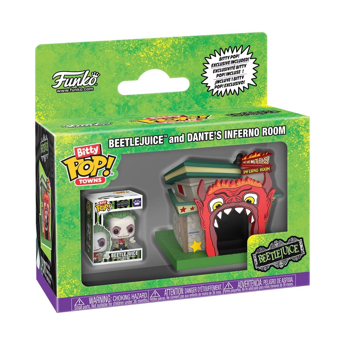 BEETLEJUICE - Bitty Pop Town - Beetlejuice and Dante's Inferno Room