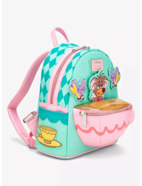 Loungefly Disney Alice in Wonderland Teacup Mouse Mini Backpack Exclusive