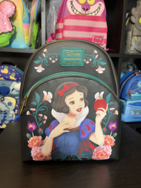 Loungefly Snow White And The Seven Dwarfs Floral Apple Mini Backpack