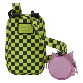 Loungefly Nickelodeon Invader Zim Gir Cellphone Crossbody Bag