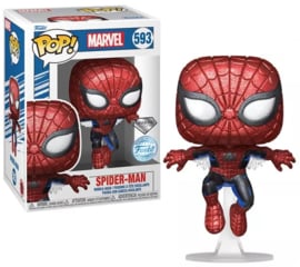 MARVEL - POP Marvel N° 593 - Spider-Man (Diamond) Special Edition