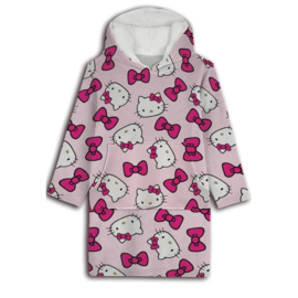 HELLO KITTY - Sweat Poncho - Volwassen maat