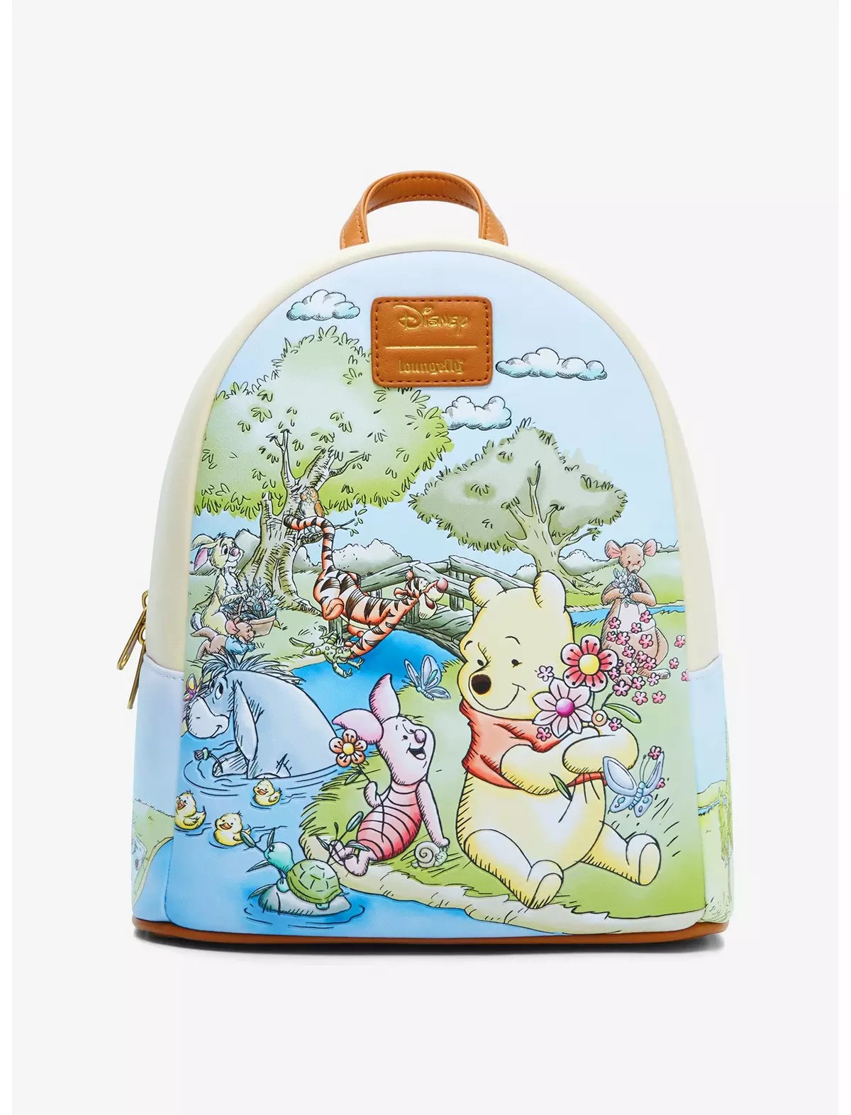 Loungefly Disney Winnie The Pooh Spring Scene Mini Backpack
