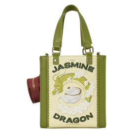 Loungefly Avatar: The Last Airbender Jasmine Dragon Tote Crossbody Bag with Coin Bag