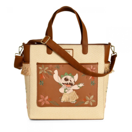 Loungefly Disney Lilo & Stitch Hula Stitch Floral Exclusive  Convertible Tote Bag