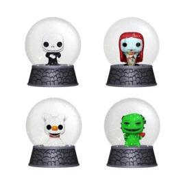 NIGHTMARE BEFORE CHRISTMAS - Mini Snow Globes set van 4