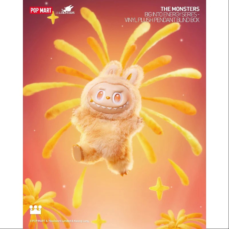 Labubu - THE MONSTERS Big into Energy Series-Vinyl Plush Pendant Blind Box