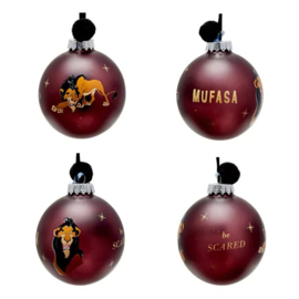 VILLAINS - Set of 7 Xmas Balls