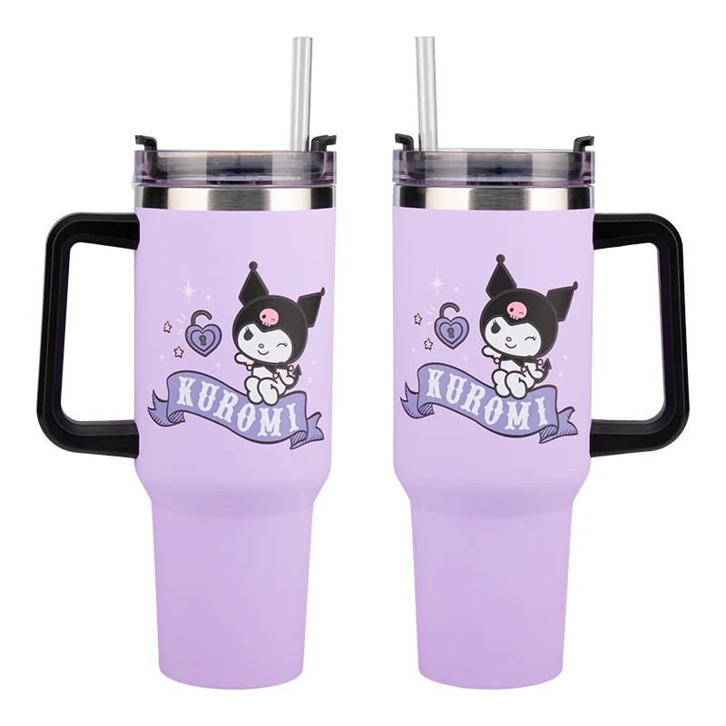 KUROMI - Travel Mug XL 900ml with straw