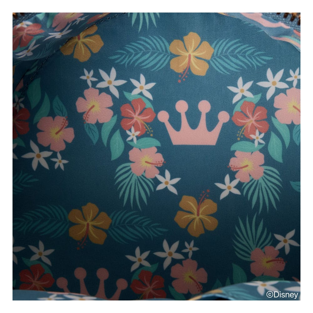 Loungefly Tropical Lemon Floral Convertible Mini Backpack & Crossbody Bag