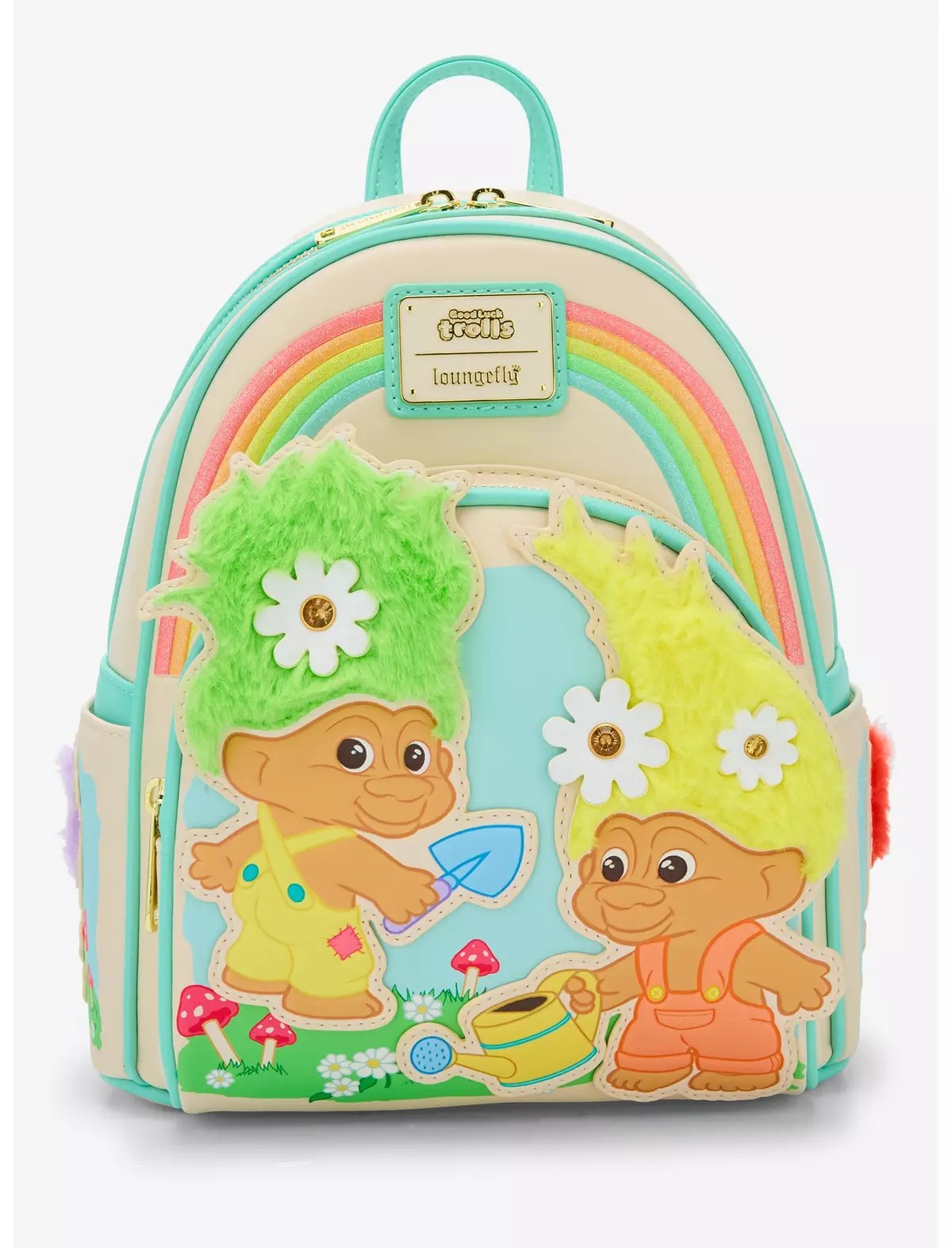 Loungefly Good Luck Trolls Rainbow Mini Backpack