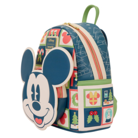Loungefly - Disney - Mickey Mouse Holiday Mini Backpack