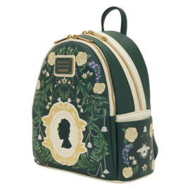 Loungfly Netflix Bridgerton Silhouette Floral Mini Backpack